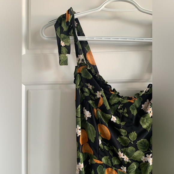 Reformation Christine Dress Clementine 4 - Picture 8 of 14